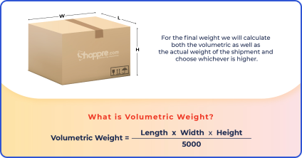 volumetric weight calculation